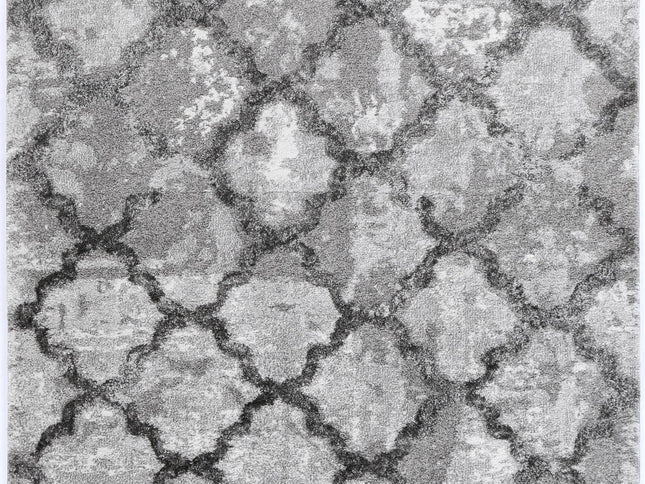 Century Valerius Grey Plush Rug
