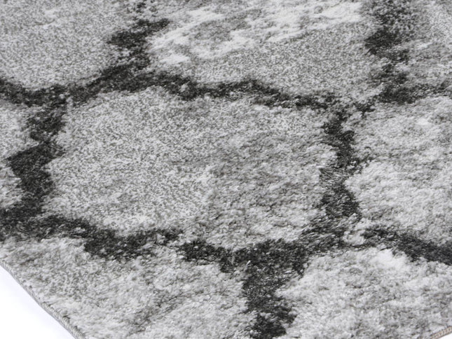 Century Valerius Grey Plush Rug