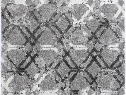 Century Flavius Grey Plush Rug