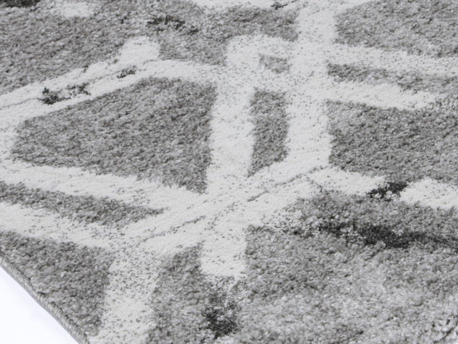 Century Flavius Grey Plush Rug