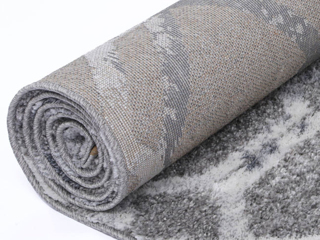 Century Septimius Grey Plush Rug