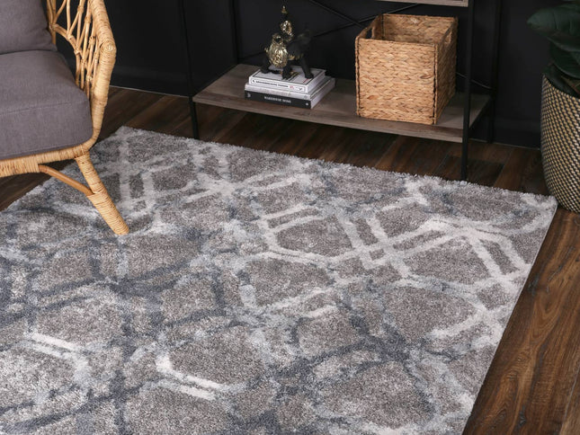 Century Septimius Grey Plush Rug