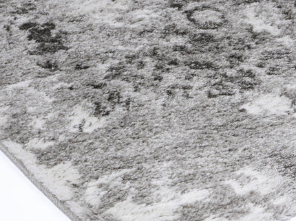 Century Nero Grey Plush Rug
