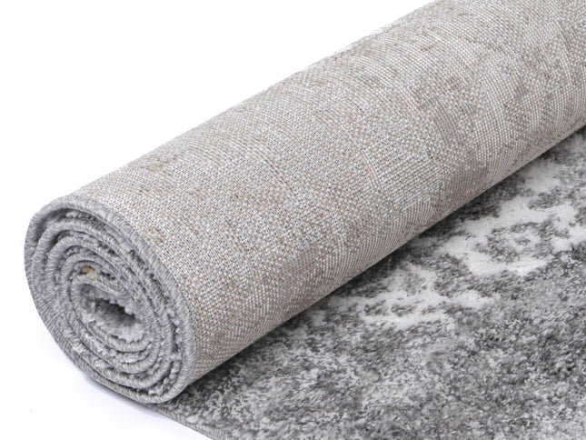 Century Vipsanius Grey Plush Rug