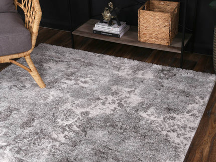 Century Vipsanius Grey Plush Rug