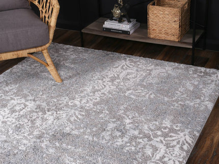 Century Marcus Grey Plush Rug