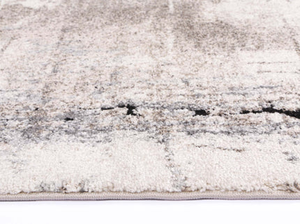 Chelsea Sandstone Grey and Beige Plush Rug
