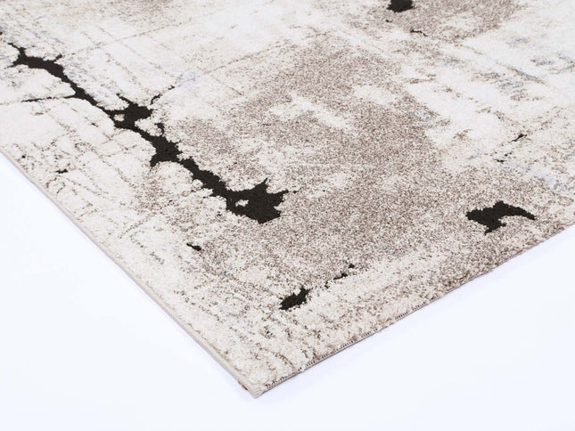 Chelsea Sandstone Grey and Beige Plush Rug