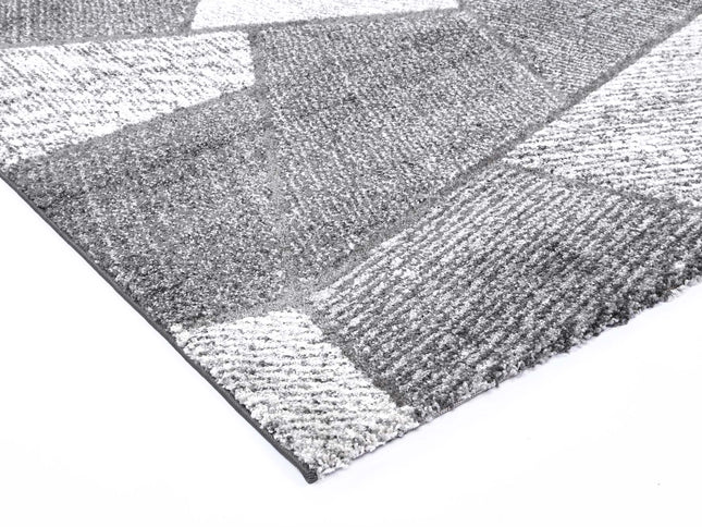 Chelsea Grey Geometric Rug