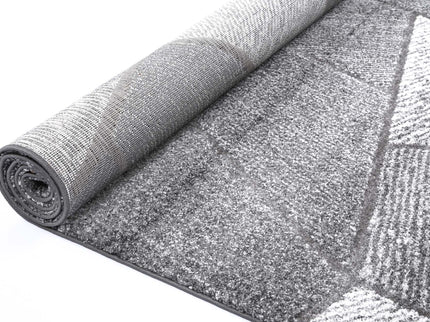Chelsea Mozaik Grey Plush Rug