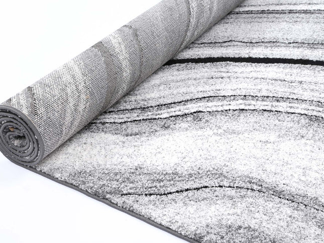 Chelsea Agate Grey Plush Rug