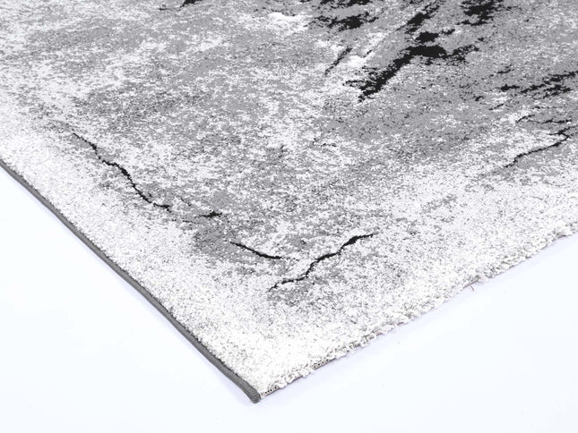 Chelsea Geode Grey Plush Rug