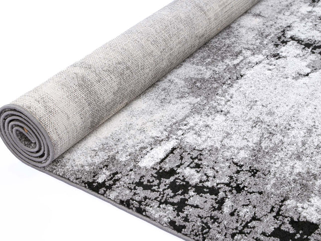 Chelsea Marble Grey Plush Rug