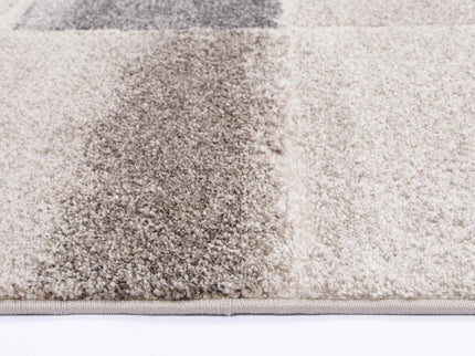 Chelsea Abstract Grey Plush Rug