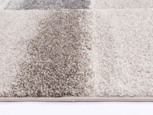 Chelsea Abstract Grey Plush Rug