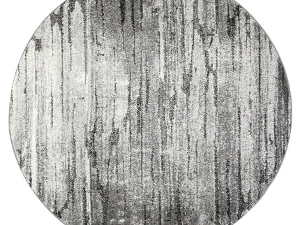 Chelsea Driftwood Grey Plush Round Rug