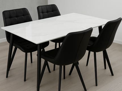 Cindy - 140cm w/ Black Forest Chair
