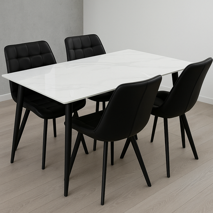 Cindy - 140cm w/ Black Forest Chair