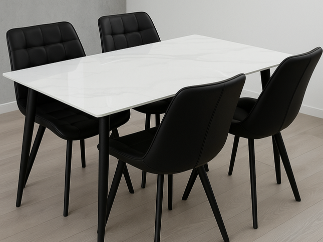 Cindy - 140cm w/ Black Forest Chair