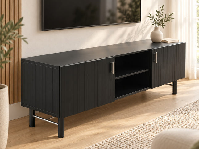 Cosmo TV Unit 160cm Black