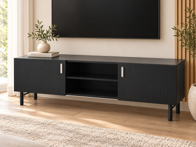 Cosmo TV Unit 160cm Black