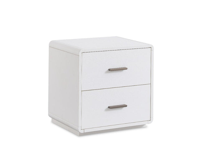 Costa 4Pce Queen Bedroom Suite - White Asg Grain
