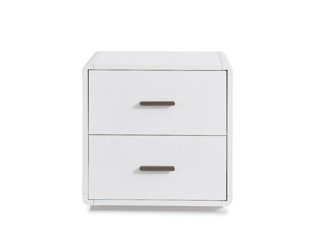 Costa 4Pce Queen Bedroom Suite - White Asg Grain