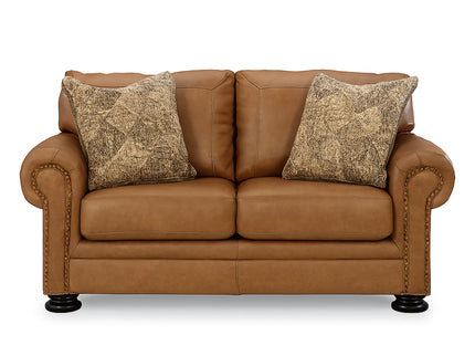 Carianna 2 Seater (Leather + Back PVC Match)
