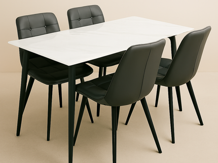 CINDY- 140cm W/ GREY FOREST CHAIR