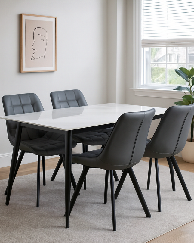 CINDY- 140cm W/ GREY FOREST CHAIR