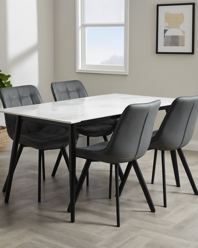 CINDY- 140cm W/ GREY FOREST CHAIR