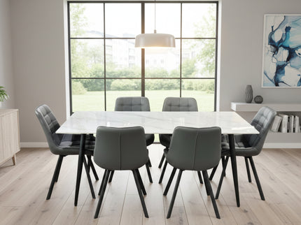 Cindy - 180cm w/ Grey Forest Chair
