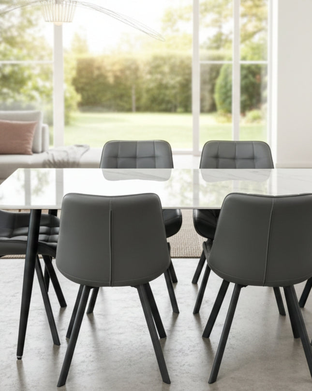 Cindy - 180cm w/ Grey Forest Chair