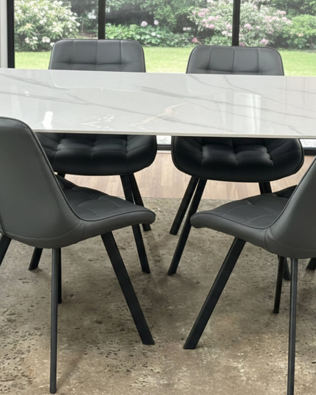 Cindy - 180cm w/ Grey Forest Chair