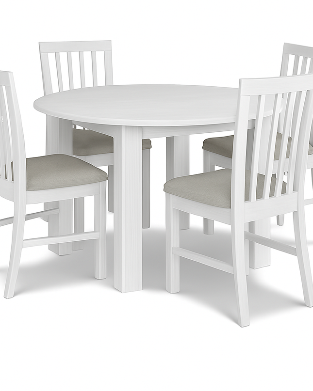 Coastal Round Dining Set - 1.2 m
