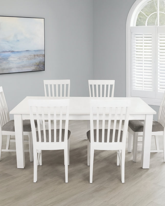Coastal 7Pce Dining Set - 180cm