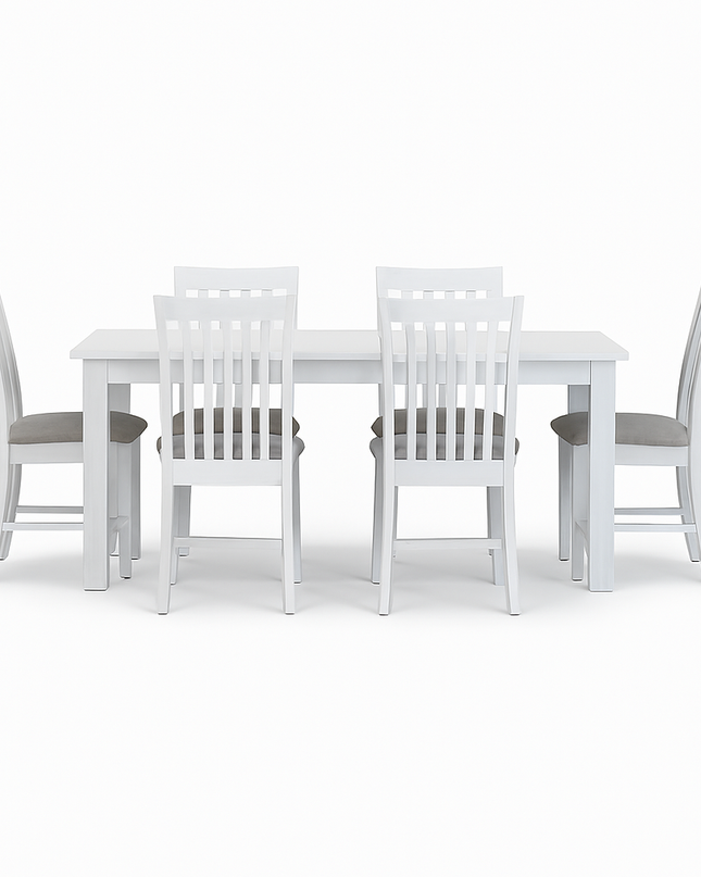 Coastal 7Pce Dining Set - 180cm