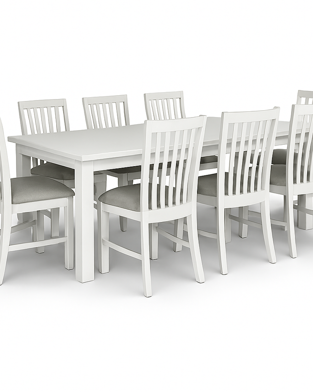 Coastal 9Pce Dining Set - 220cm