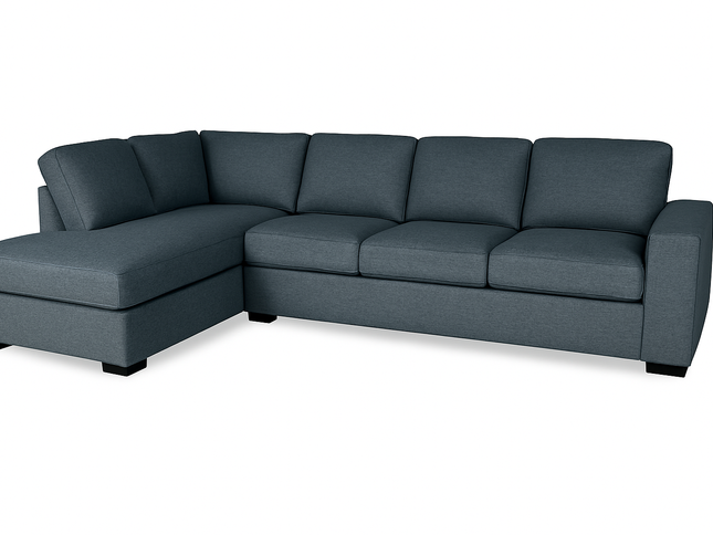 Cruz Left Chaise - Dark Grey