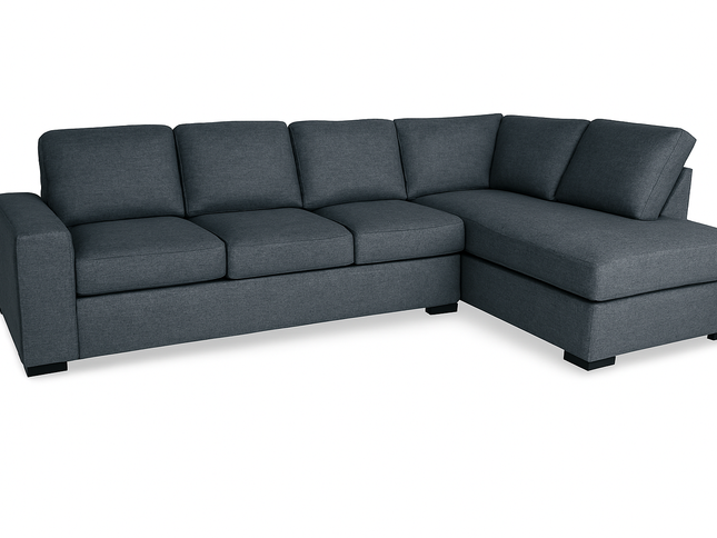 Cruz Right Chaise - Dark Grey