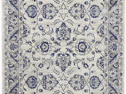 Delicate Cassandra Blue & Ivory Rug