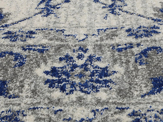 Delicate Cassandra Blue & Ivory Rug