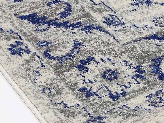 Delicate Cassandra Blue & Ivory Rug