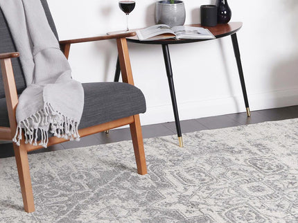 Delicate Audrey Ivory & Grey Rug