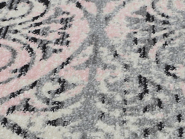 Delicate Katherine Pink & Ash Rug