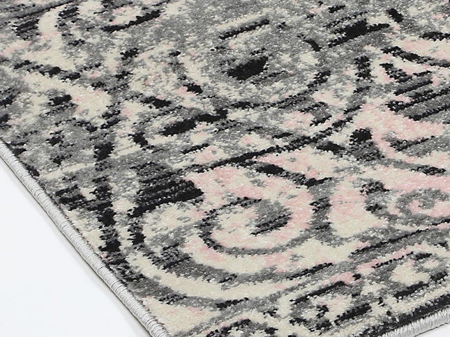Delicate Katherine Pink & Ash Rug