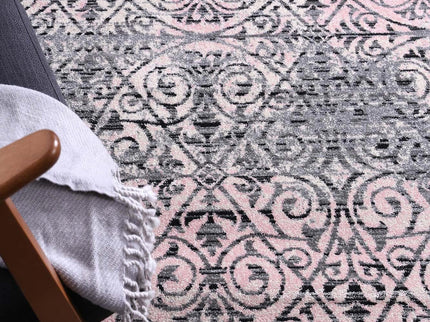 Delicate Katherine Pink & Ash Rug