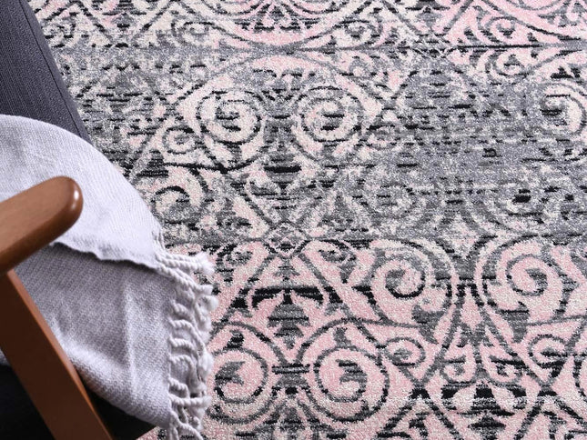 Delicate Katherine Pink & Ash Rug