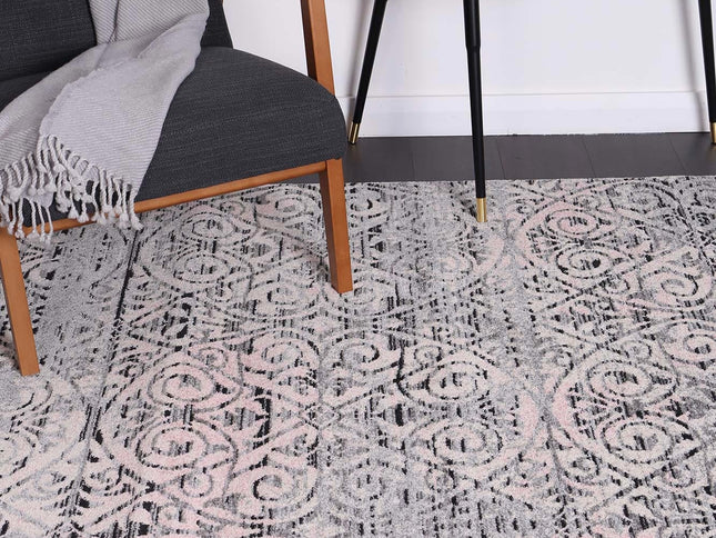 Delicate Katherine Pink & Ash Rug