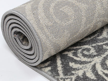 Delicate Katherine Grey & Ivory Rug